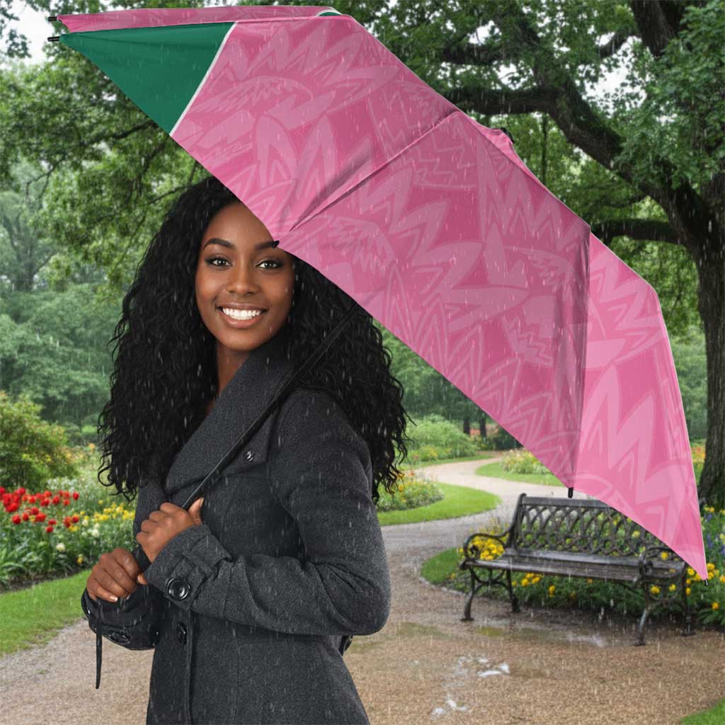 Pink South Africa Cricket Custom Umbrella African King Proteas Be Way Pink