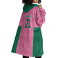 Pink South Africa Cricket Custom Wearable Blanket Hoodie African King Proteas Be Way Pink