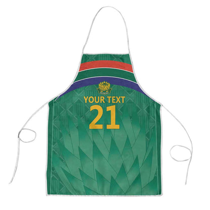South Africa Cricket Custom Apron African King Proteas Green