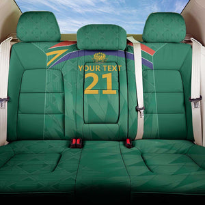 South Africa Cricket Custom Back Car Seat Cover African King Proteas Green