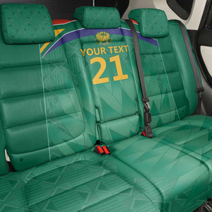 South Africa Cricket Custom Back Car Seat Cover African King Proteas Green