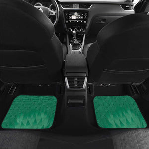 South Africa Cricket Custom Car Mats African King Proteas Green