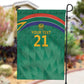 South Africa Cricket Custom Garden Flag African King Proteas Green