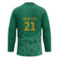 South Africa Cricket Custom Hockey Jersey African King Proteas Green
