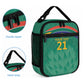 South Africa Cricket Custom Lunch Bag African King Proteas Green