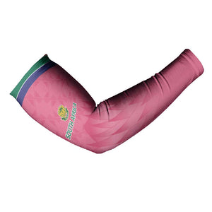 South Africa Cricket Custom Arm Sleeves African King Proteas Pink