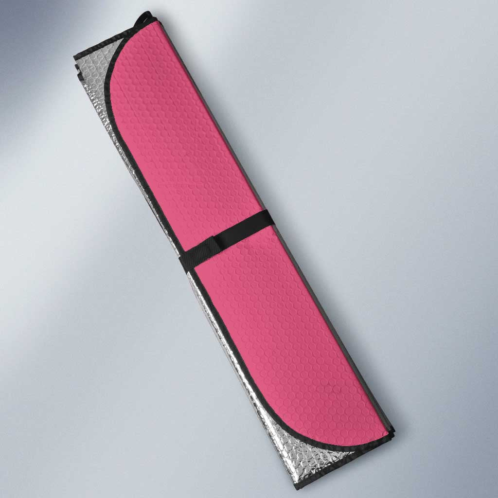 South Africa Cricket Custom Auto Sun Shade African King Proteas Pink