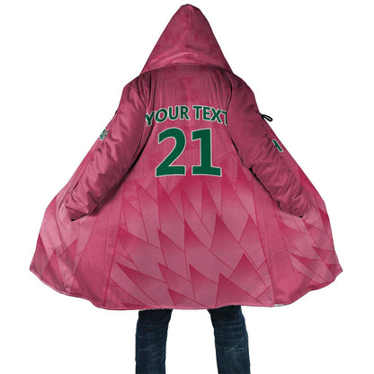 South Africa Cricket Custom Cloak African King Proteas Pink