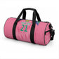South Africa Cricket Custom Duffle Bag African King Proteas Pink
