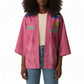 South Africa Cricket Custom Kimono African King Proteas Pink