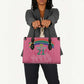 South Africa Cricket Custom Leather Bag African King Proteas Pink