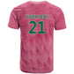 South Africa Cricket Custom T shirt African King Proteas Pink