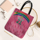 South Africa Cricket Custom Tote Bag African King Proteas Pink