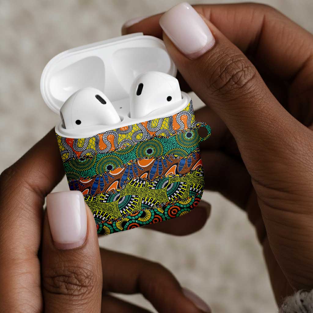 Africa Tribal Mixed Pattern AirPods Case