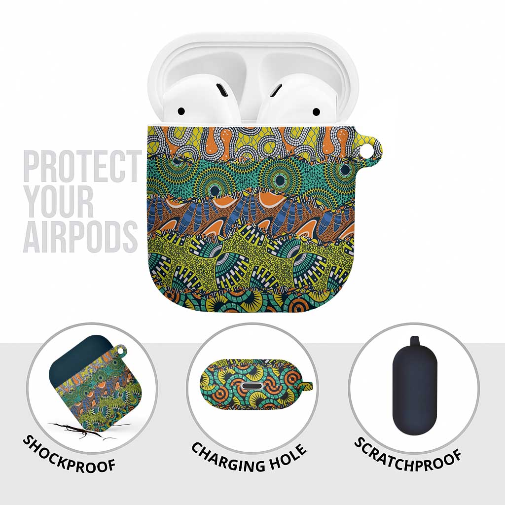 Africa Tribal Mixed Pattern AirPods Case