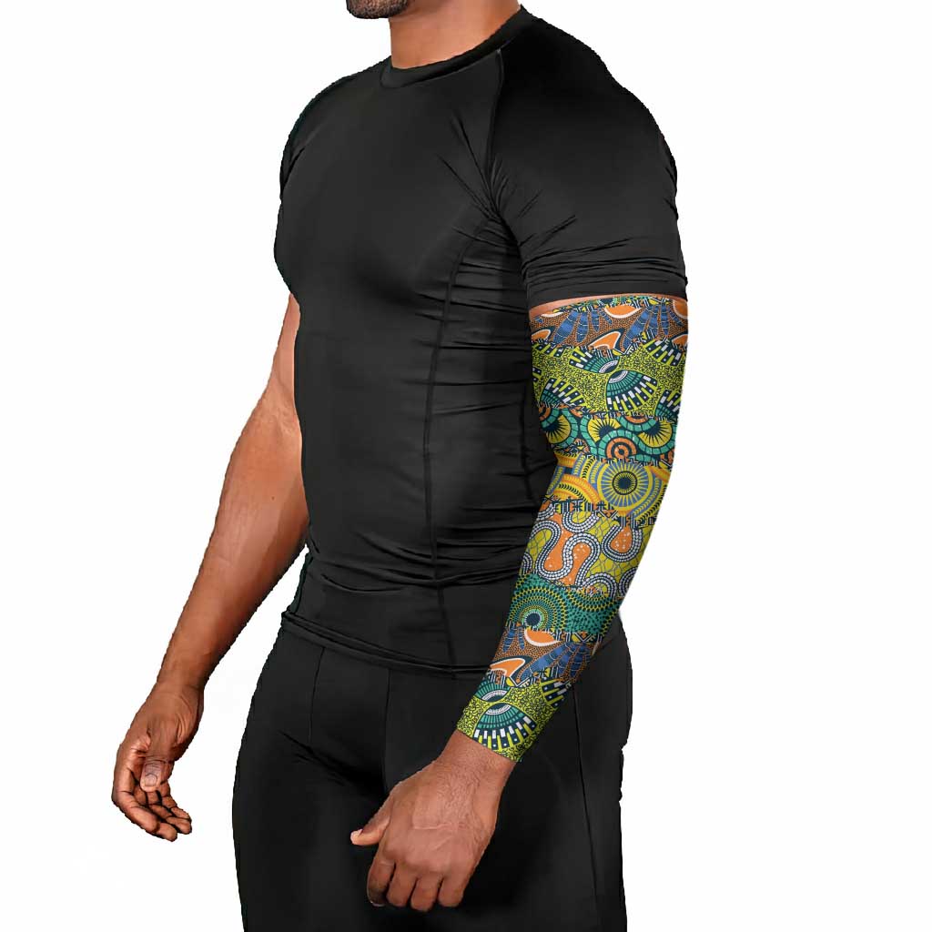 Africa Tribal Mixed Pattern Arm Sleeves