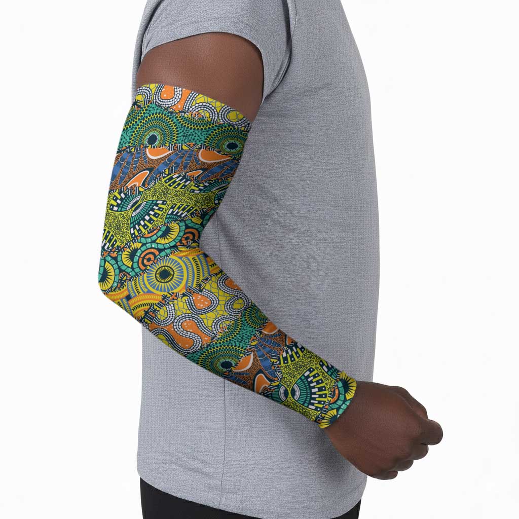 Africa Tribal Mixed Pattern Arm Sleeves