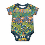 Africa Tribal Mixed Pattern Baby Onesie