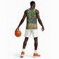 Africa Tribal Mixed Pattern Basketball Jersey LT9