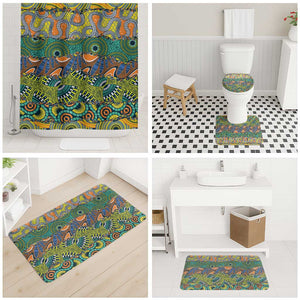 Africa Tribal Mixed Pattern Bathroom Set