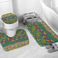 Africa Tribal Mixed Pattern Bathroom Set