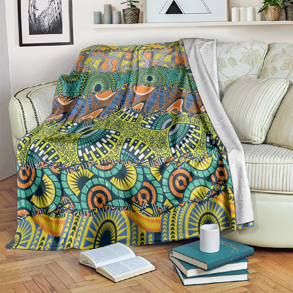 Africa Tribal Mixed Pattern Blanket - African Pride