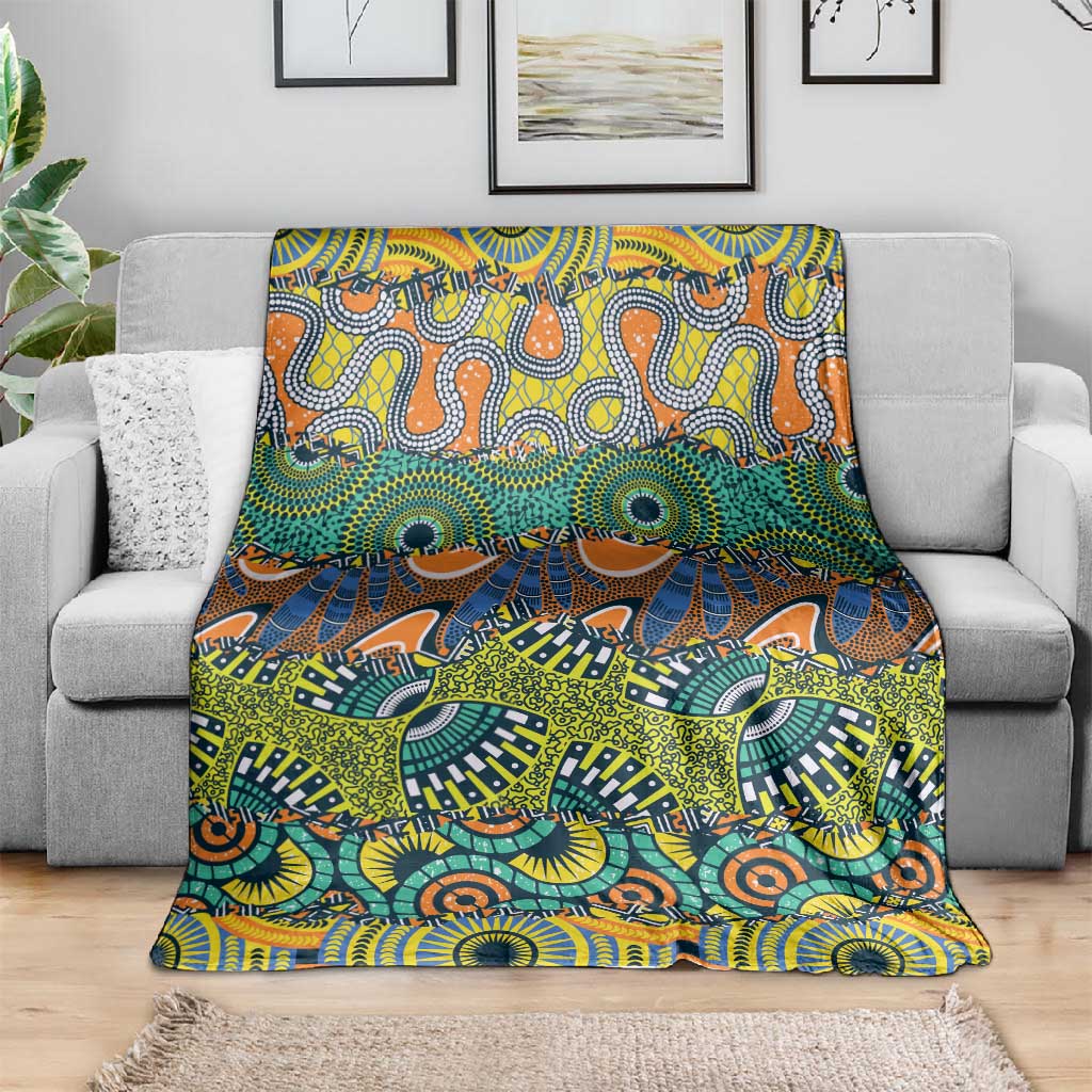 Africa Tribal Mixed Pattern Blanket - African Pride