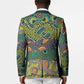 Africa Tribal Mixed Pattern Blazer