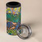 Africa Tribal Mixed Pattern 4 in 1 Can Cooler Tumbler - African Pride