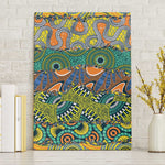 Africa Tribal Mixed Pattern Canvas Wall Art - African Pride
