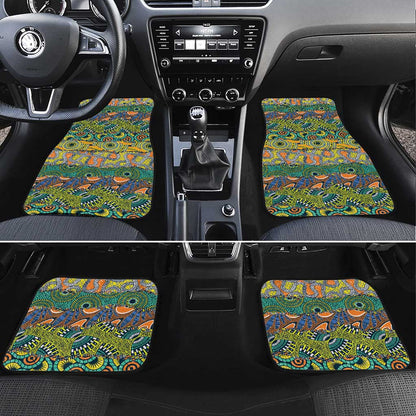 Africa Tribal Mixed Pattern Car Mats - African Pride