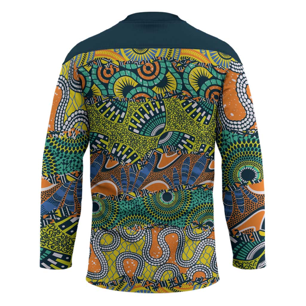 Africa Tribal Mixed Pattern Hockey Jersey