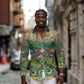 Africa Tribal Mixed Pattern Long Sleeve Button Shirt - African Pride