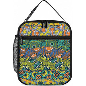Africa Tribal Mixed Pattern Lunch Bag