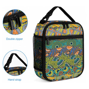 Africa Tribal Mixed Pattern Lunch Bag