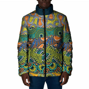 Africa Tribal Mixed Pattern Padded Jacket