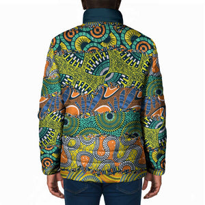 Africa Tribal Mixed Pattern Padded Jacket