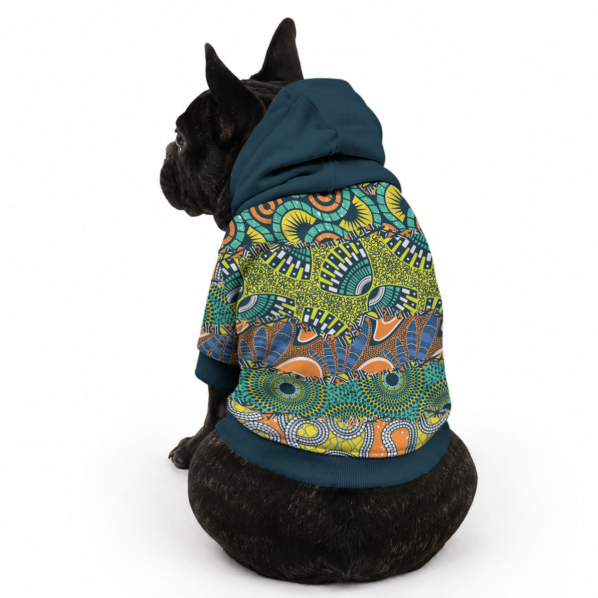 Africa Tribal Mixed Pattern Pet Hoodie