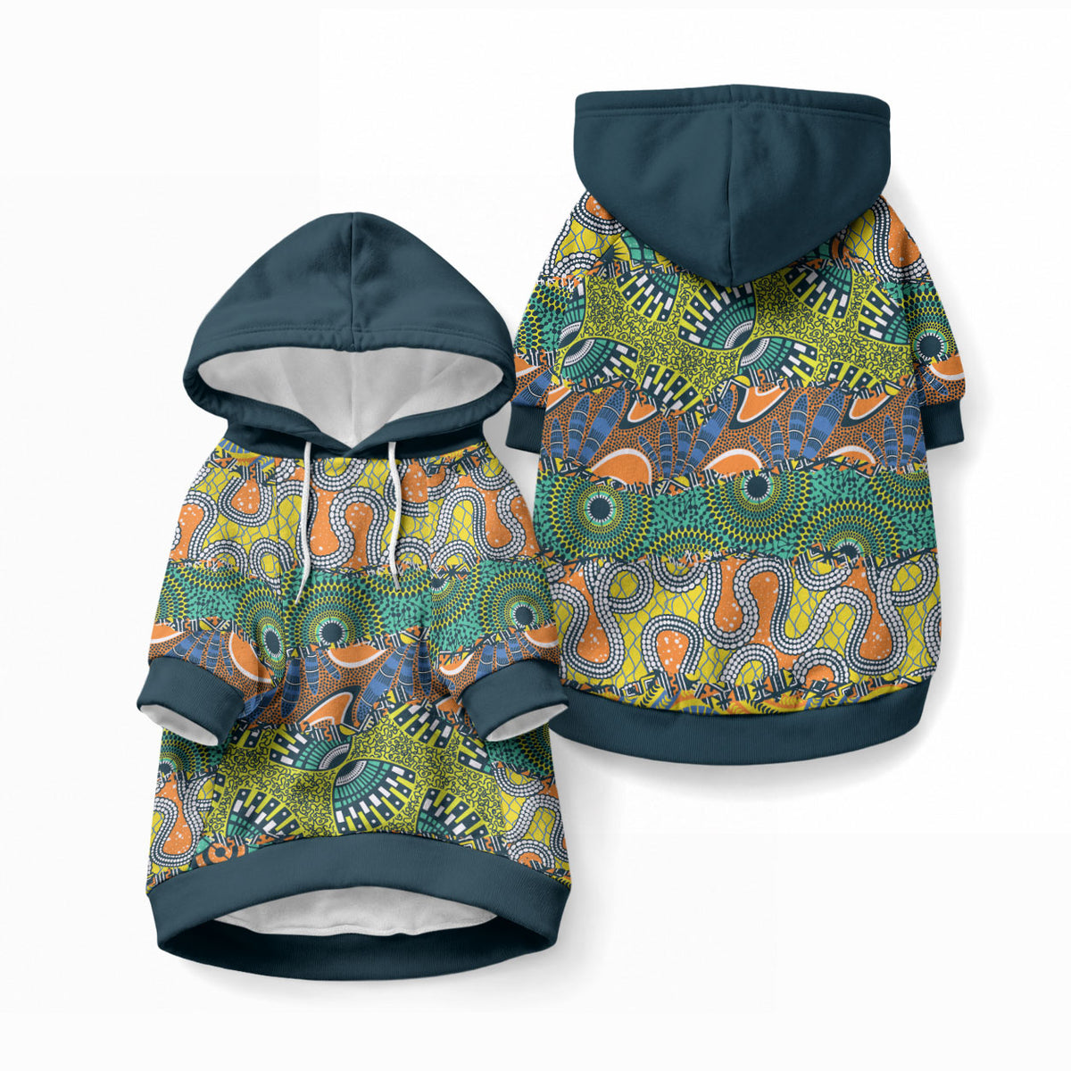 Africa Tribal Mixed Pattern Pet Hoodie