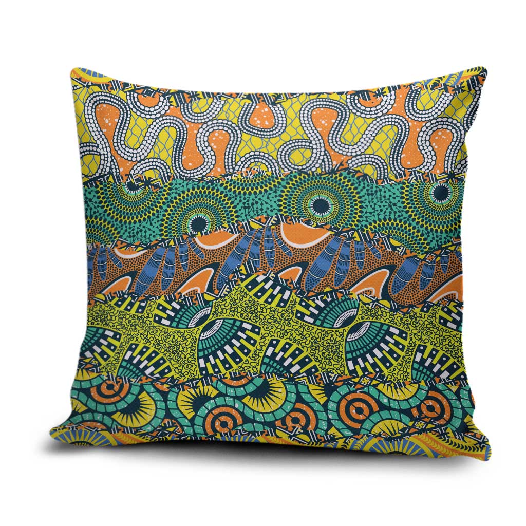 Africa Tribal Mixed Pattern Pillow Cover