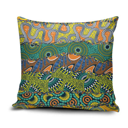 Africa Tribal Mixed Pattern Pillow Cover