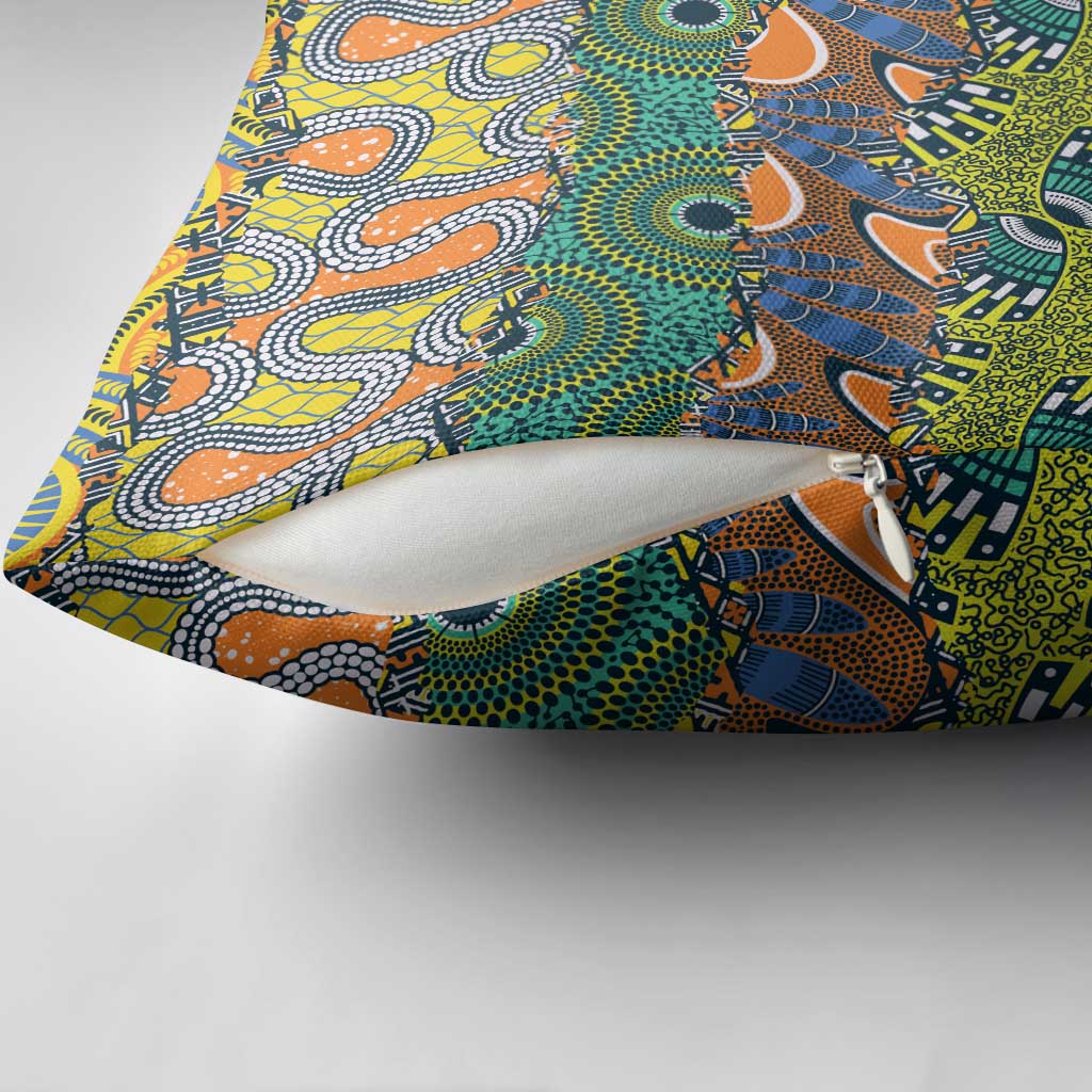 Africa Tribal Mixed Pattern Pillow Cover