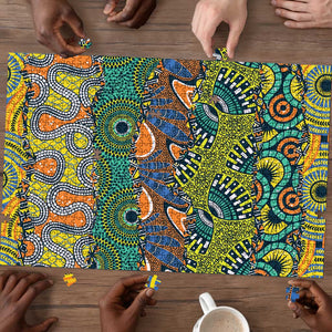 Africa Tribal Mixed Pattern Puzzle