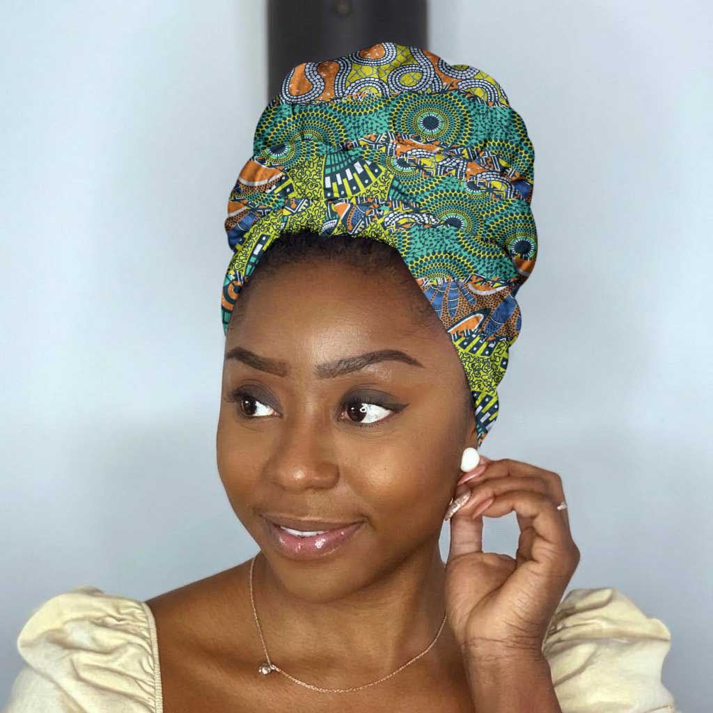 Africa Tribal Mixed Pattern Simple Headwrap