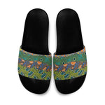 Africa Tribal Mixed Pattern Slide Sandals