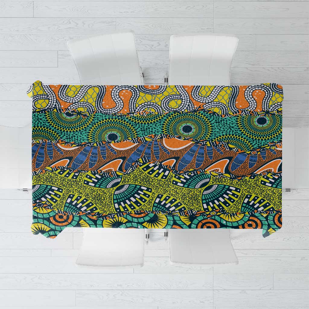 Africa Tribal Mixed Pattern Tablecloth - African Pride
