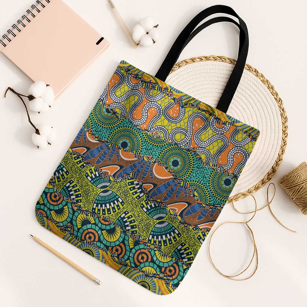 Africa Tribal Mixed Pattern Tote Bag