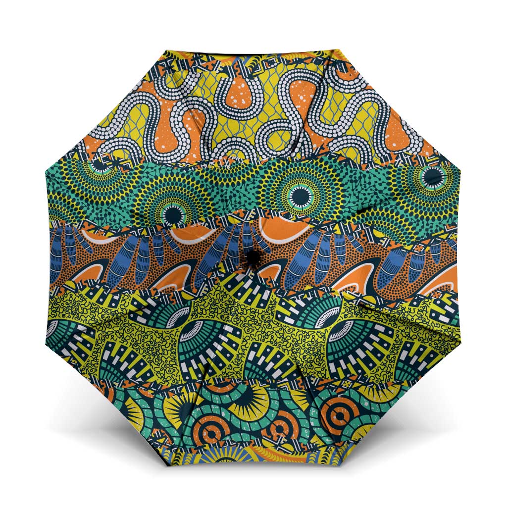 Africa Tribal Mixed Pattern Umbrella