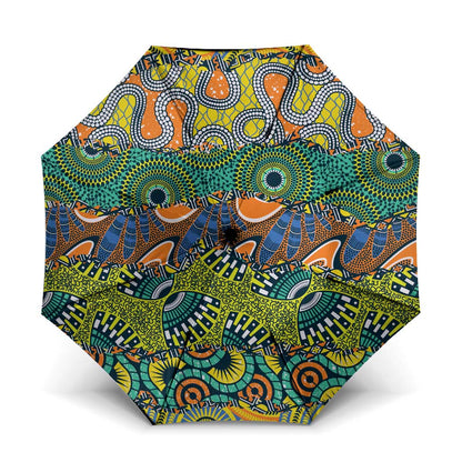 Africa Tribal Mixed Pattern Umbrella