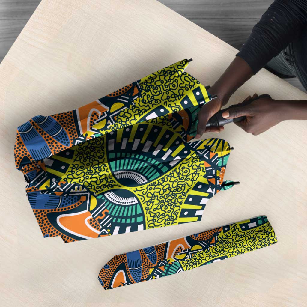 Africa Tribal Mixed Pattern Umbrella